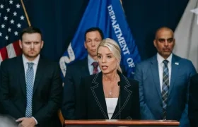 La fiscal general de EE.UU., Pam Bondi.