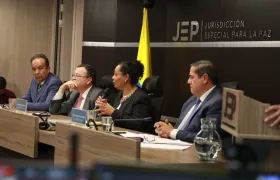 Lectura de sentencia a condenados por 'Falsos positivos'.