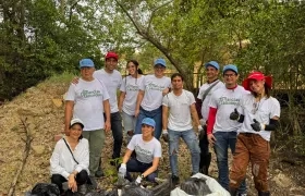 Imagen de una de las jornadas de limpieza.