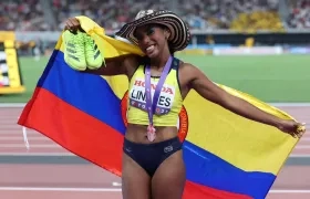 La colombiana Natalia Linares.
