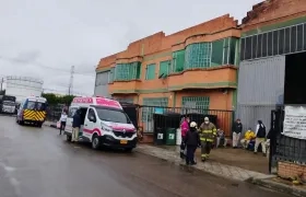 Lugar donde sucedió la emergencia.