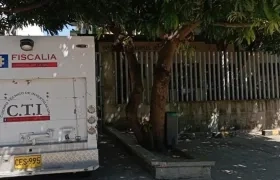 El cuerpo de la mujer de la tercera edad fue trasladado a Medicina Legal. 