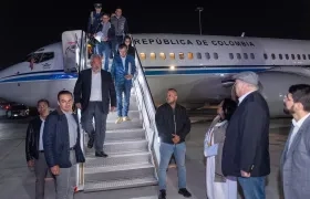 Llegada del Presidente Petro a Nueva York.