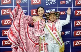 Sharon Acosta y Joshua Ortiz.