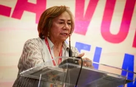 La Canciller Rosa Yolanda Villavicencio.