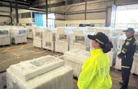 La mercancía aprehendida.