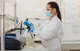 Estudios de la calidad del agua adelantado por Triple A. 