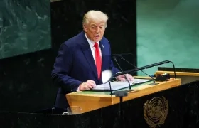 El presidente de Estados Unidos, Donald Trump.
