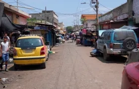 Zona de El Boliche, en Barranquilla.