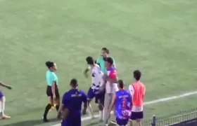 Momento de la agresión. 