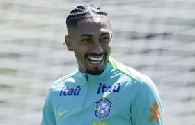 Raphinha, atacante brasileño.