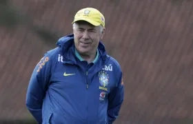El italiano Carlo Ancelotti, entrenador de la selección brasileña. 