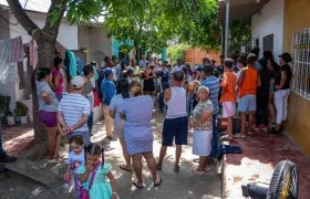 Jornada de censo para familias damnificadas en Soledad. 