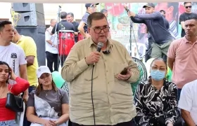 José Elías Chams, alcalde de Sabanalarga. 