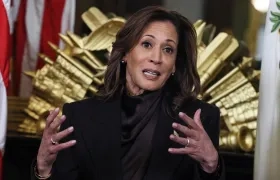 Kamala Harris, exvicepresidenta de Estados Unidos.