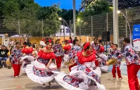 Danza del Porro Negro en Santo Tomás. 