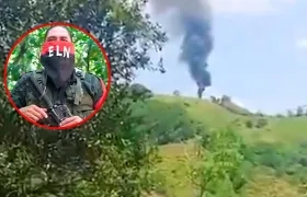 ELN se adjudicó el atentado en Amalfi, Antioquia. 