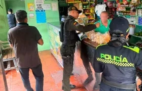 Actividades pedagógicas antiextorsión adelantadas por la Policía. 