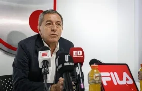 Eduardo Méndez, presidente de Santa Fe. 
