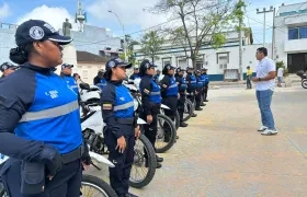 Mujeres agentes de tránsito en Soledad. 