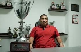 Francisco Sánchez preside desde 2019 la Liga de Fútbol del Atlántico.