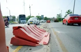 Puente Simón Bolívar, en Soledad.