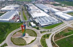 Planta de Tecnoglass.