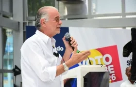 Eduardo Verano, gobernador del Atlántico.