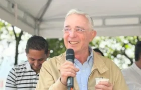El expresidente Álvaro Uribe.