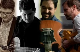 Chip Henderson, Eduardo Jasbón, Leopoldo Calderón y John Bass. 