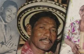 Tony Zúñiga en dos fotos de archivo. A la derecha, María del Carmen Palomino, la única hermana que le sobrevive.