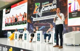 David Luna en la Cumbre Colombiana del Carbón Barranquilla 2025 de Fenalcarbón.