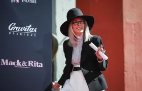 La actriz Diane Keaton.