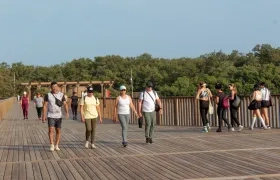 Ecoparque Ciénaga de Mallorquín es uno de los atractivos. 