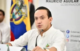 El exgobernador de Santander, Nerthink Mauricio Aguilar Hurtado.