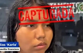 Alias ‘Karla’, capturada. 