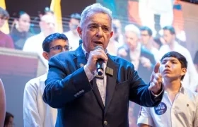 Expresidente Álvaro Uribe Vélez.