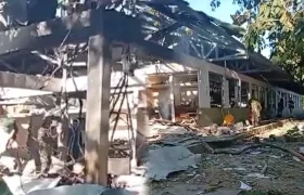 Atentado a base militar en Puerto Jordán, Arauca.