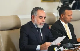 El ministro del Interior, Armando Benedetti.