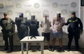 Capturados en Santa Marta. 