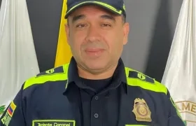 Teniente Coronel Carlos Julián Rodríguez Campos, subcomandante de la Policía Guajira.