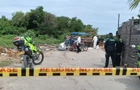 Homicidio en el barrio Las Flores.