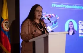 Claudia Ximena Bustamante, directora ejecutiva de la CRC.