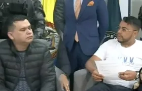 Digno Palomino y Jorge Eliécer Díaz Collazos, alias 'Castor'.