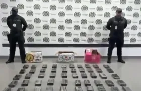 Droga incautada en San Andrés.