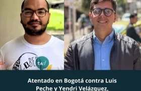 El activista LGBTIQ+ Yendri Velásquez y el consultor político Luis Alejandro Peche