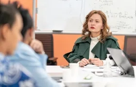 La gerente del Fondo Adaptación, Katherine Rojas Montenegro.