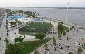 Gran Malecón de Barranquilla.
