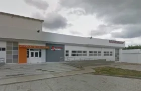 Hospital de Campo de la Cruz, a donde fue llevada la víctima. 