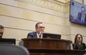 Lidio García, presidente del Senado